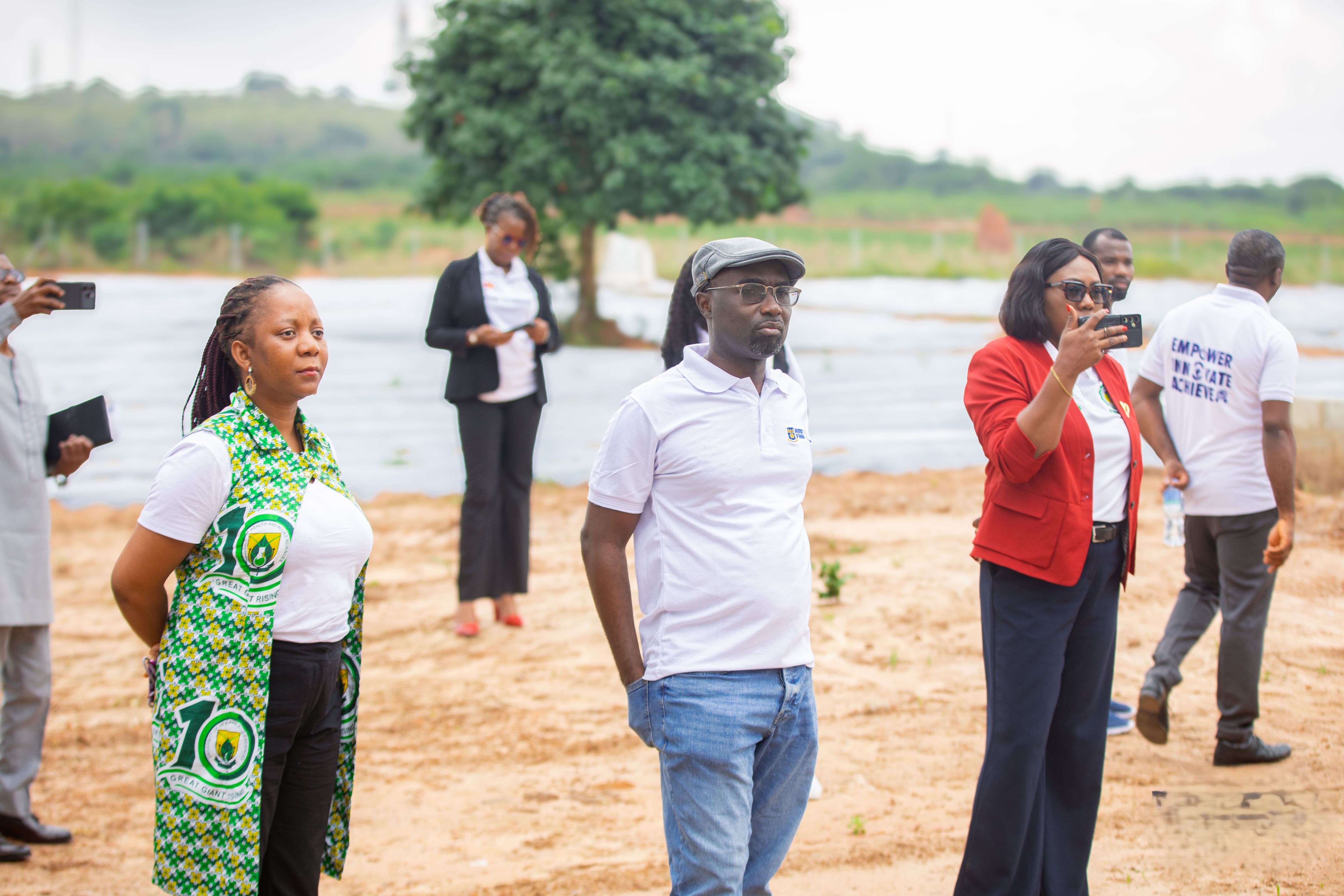 A cross section of the participants at the Vegetable Centre of Excellence.