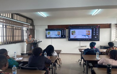 Dr. Herforth highlights key data on Ghana’s diet and the need for stronger food policies