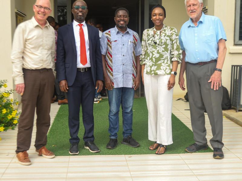 Teams from UG Nkabom and McGill University