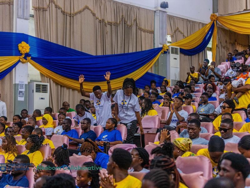 Some participants at the launch of the Nkabom Venture Quest